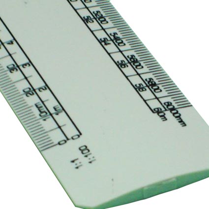 ruler to scale. 300mm Professional Scale Ruler