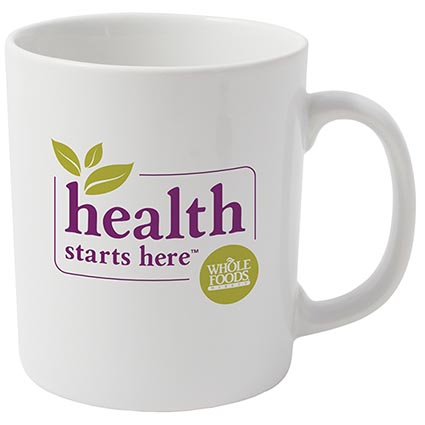 Coupon discount mugs