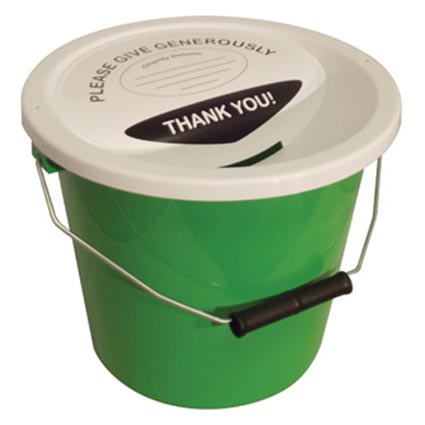 Image result for Charity Collection Buckets