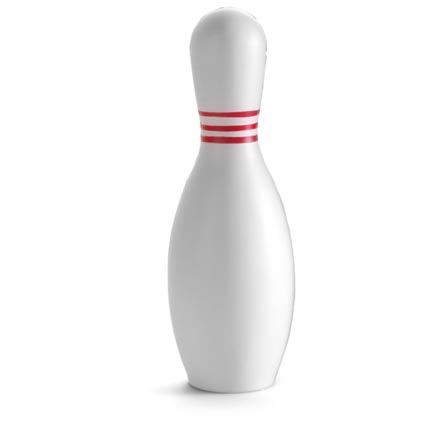 a bowling pin