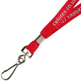 10mm Flat Polyester Lanyards