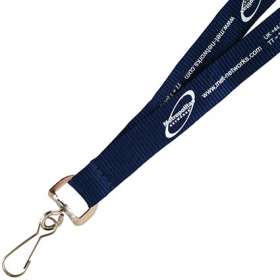 15mm Flat Polyester Lanyard