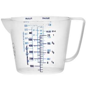 Product Image of 1 Litre Printed Scale Measuring Jugs