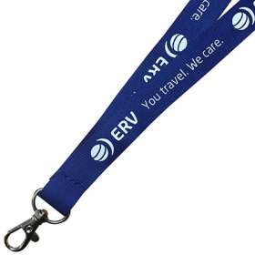 20mm Flat Polyester Lanyards