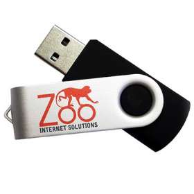 4GB Express Twist USB Flashdrives