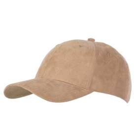 6 Panel Faux Seude Caps