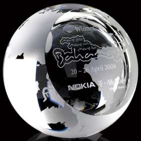 80mm Crystal Globes