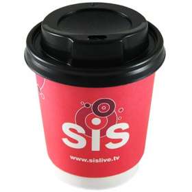 8oz Double Wall Paper Cups with Lids