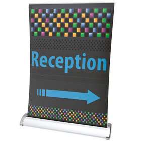 A4 Desk Roller Banners