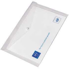 A4 Polypropylene Popper Wallets