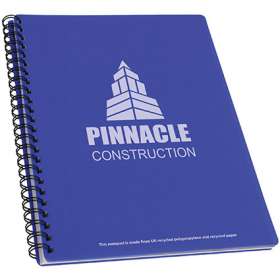 A5 Recycled Polypropylene Notepad