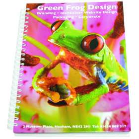 A5 Wirobound Hardback Notebooks