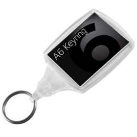 A6 Keyrings
