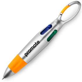 Carabiner Multicolour Pen