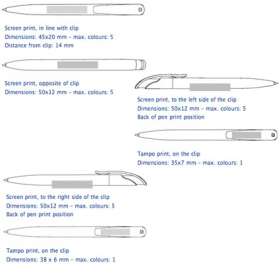 Challenger Basic Ballpens - extra picture