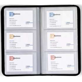 72 Business Card Leather Holder - extra picture