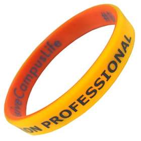 Dual Layer Silicon Wristbands