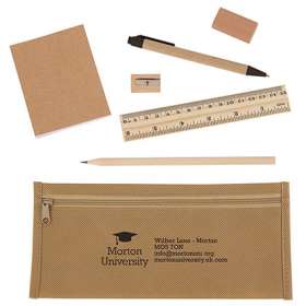 Eco Pencil Case Set