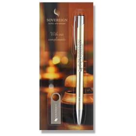 Electra Metal Ballpen and USB Sets