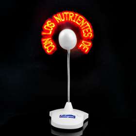 Flashing LED Desk Fans