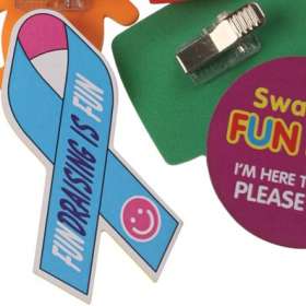 Shaped Foam Badges - extra picture