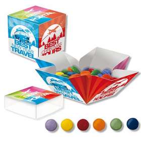 Fold Out Chocolate Beanie Cubes