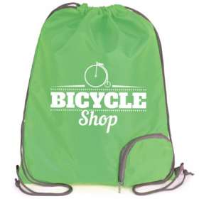 Product Image of Folding Polyester Drawstring Bags