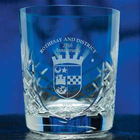 Heavy Cut Crystal Tumblers