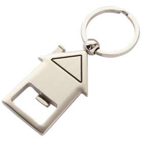 House Shaped Keyring Bottle Opener