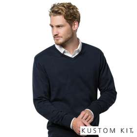 Kustom Kit Arundel Mens V Neck Sweatshirts