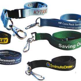 15mm Flat Polyester Lanyards - extra picture