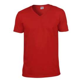 Mens Gildan V Neck T Shirts