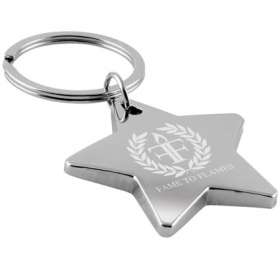 Metal Star Keyrings