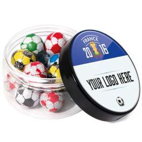 Mini Chocolate Football Jars