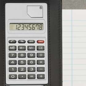 Mini Notebook With Calculator - extra picture