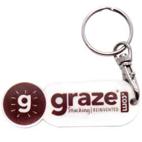 Product Image of Oblong Trolley Token Stick Keyrings