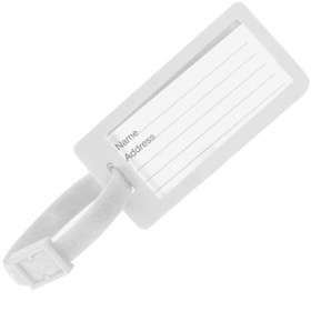 Plastic Window Luggage Tags