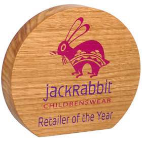 Real Wood Block Sunrise Awards