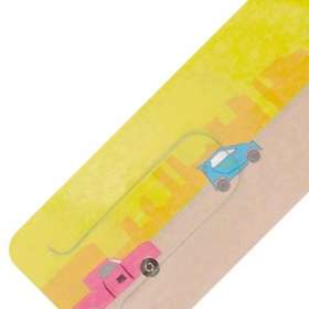 Recycled Laminated Bookmark - extra picture