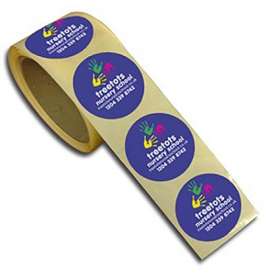 Reels of Paper Stickers