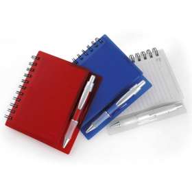 Notepad in a Plastic Case and Pen - extra picture
