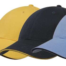 Sandwich Trim Brushed Heavy Cotton Cap - extra picture