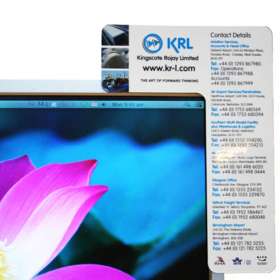 Screen Advertising Cards