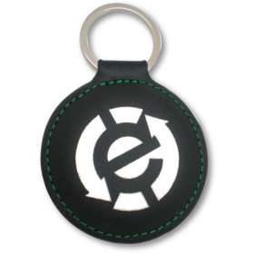 Shaped Leatherette Keychains
