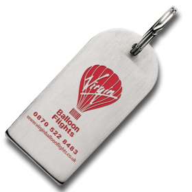 Large Die Stamped Stainless Steel Keyrings