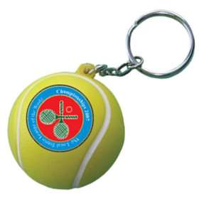 Stress Tennis Ball Keyring - extra picture