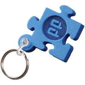 Embossed Foam Keyrings - extra picture