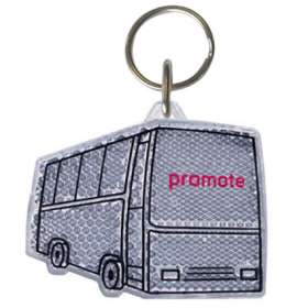 Bus Reflector Keyrings