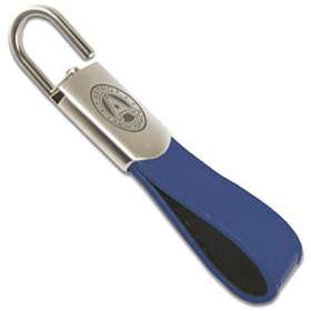 Tulsa Padlock Leather Keyfobs