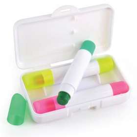 Wax Crayon Highlighter Sets